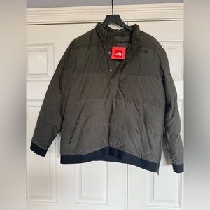 The North Face Men's Dark Olive Puffer Jacket